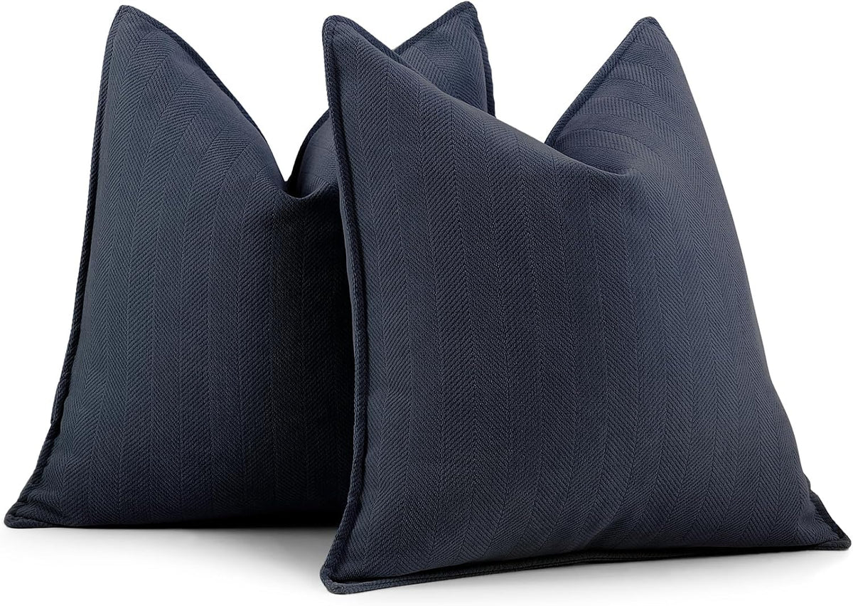 Rust Chenille Throw Pillow Covers
